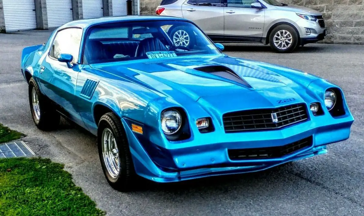 1979 chevrolet camaro 4spd z/28 sportscar blue rwd manual z/28