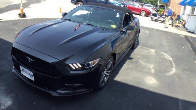 2016 ford mustang ecoboost premium ecoboost premium 2dr convertible for sale in yarmouth, maine