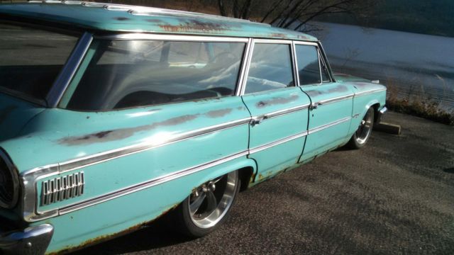 1963 ford country sedan, galaxie , big block 460, hotrod, rat rod patina