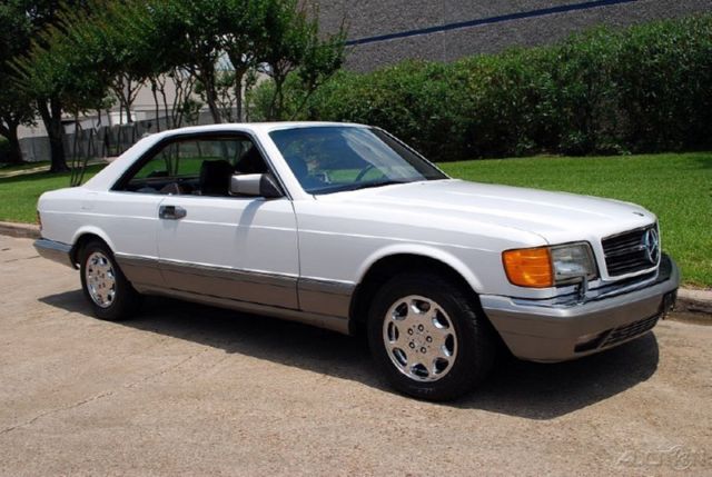 1987 merceds benz 560 sec coupe