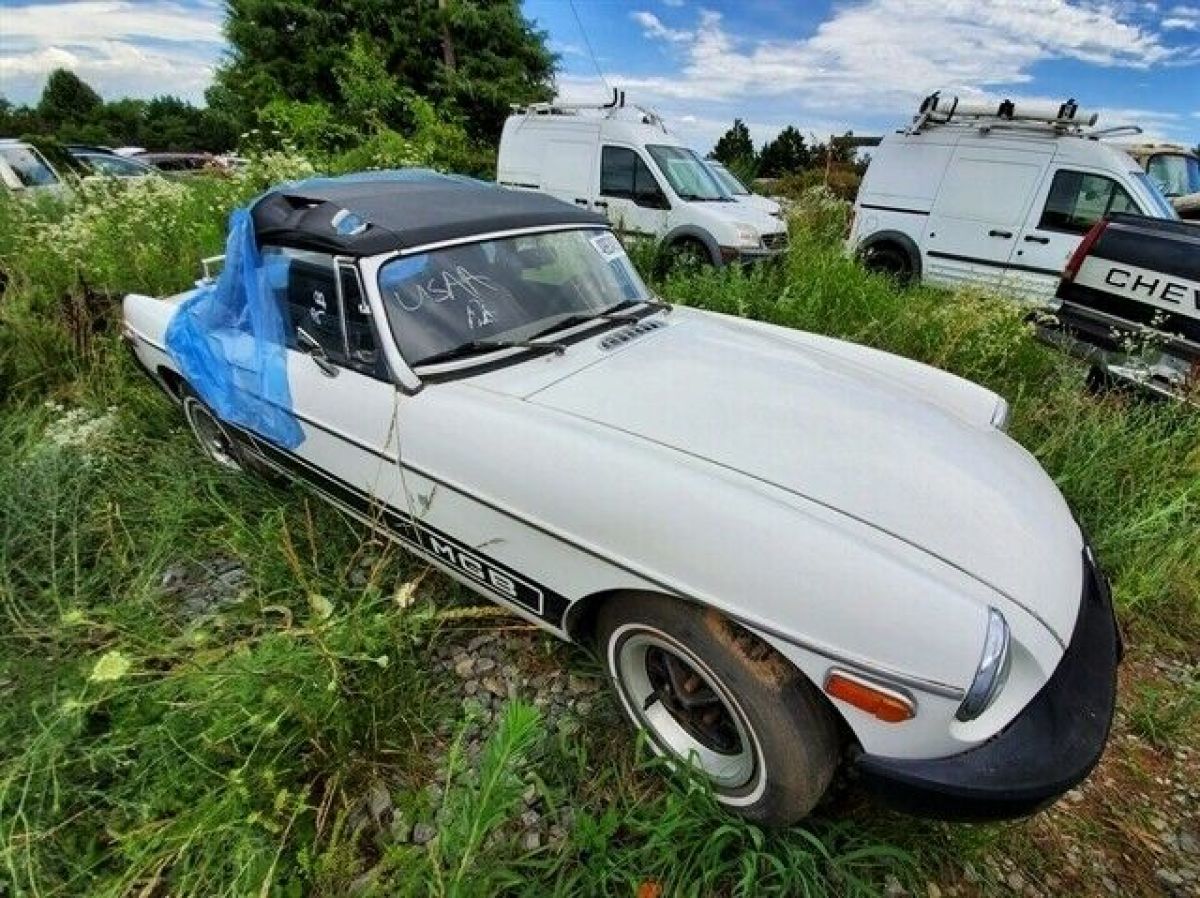 1977 mg mgb roadster 116034 miles white 2 door 1.5l 4cyl manual