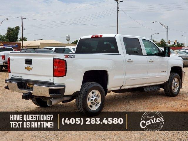 used 2018 chevrolet silverado 2500 4x4 crew cab lt okarche, ok 73762 for sale in okarche, oklahoma