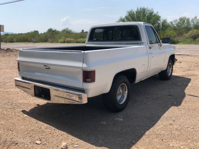 original arizona 1985 gmc c10 sierra classic factory a/c short bed 350 v8