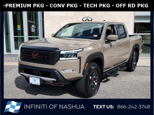 2023 nissan frontier crew cab pro-4x 4x4