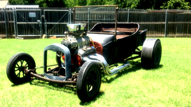 1960's era t bucket project 1923 ford all steel blown sbc magnesium wheels 5 spd