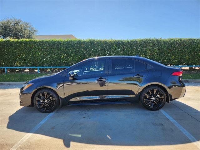 2022 toyota corolla se nightshade