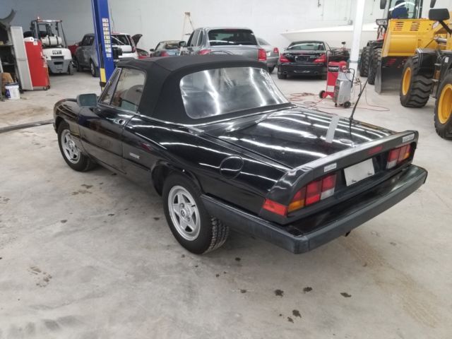 1988 alfa romeo spider veloce found in a barn rare runs phenomenal