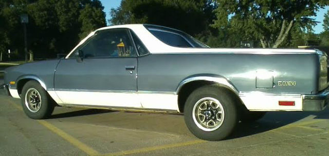 1984 chevrolet el camino conquista - california pickup with buckets and console