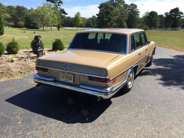 1969 mercedes benz 600 swb touring sedan w100 original owner's family excellent