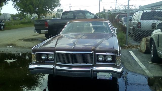 1977 mercury marquis 2 door 460 engine runs an drives has minumal rust