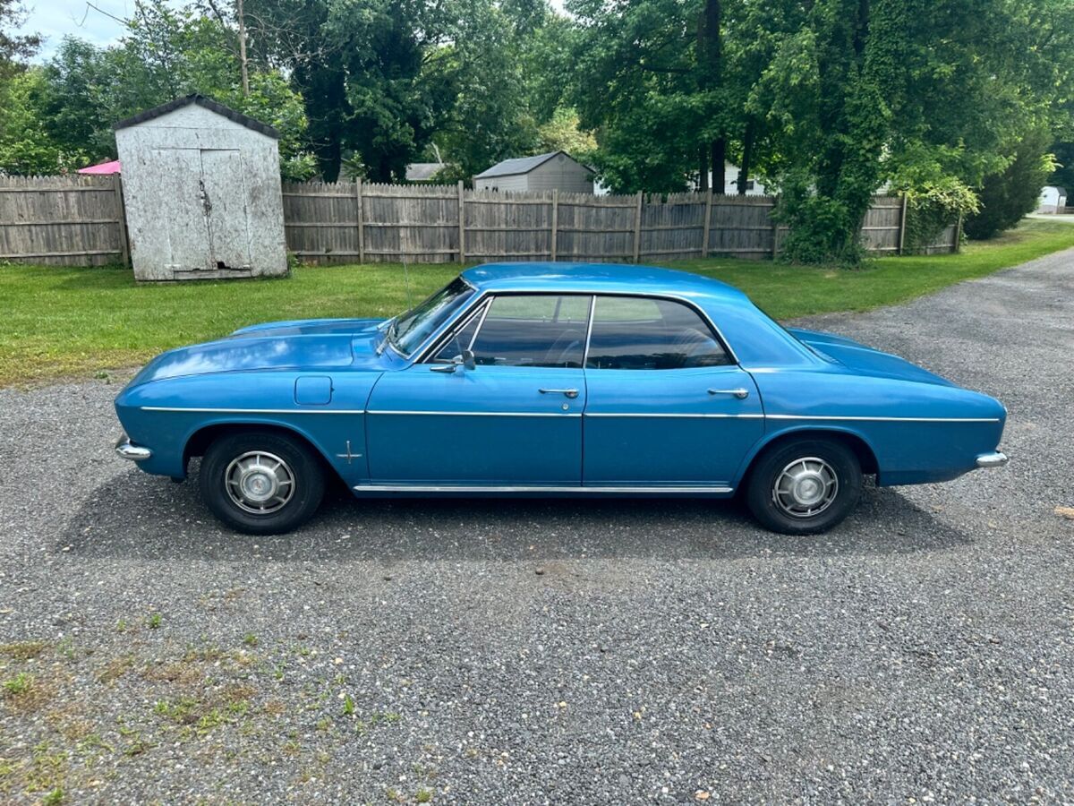1966 chevrolet corvair monza 110hp 4 door hardtop