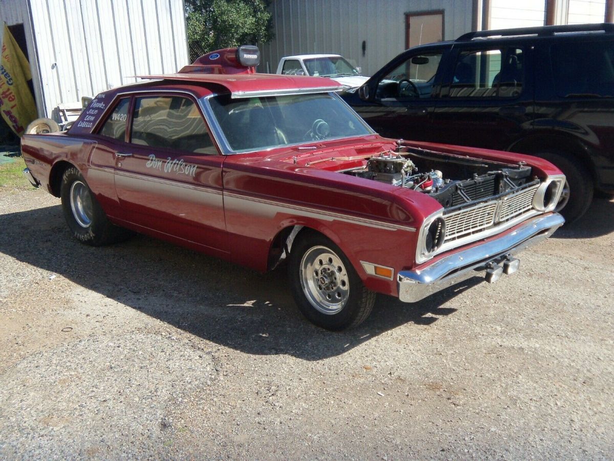 1968 ford falcon 2 dr. coupe nostalgic drag car