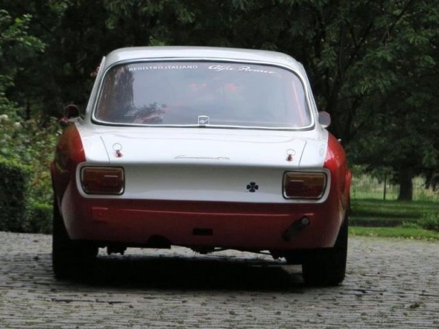 1965 alfa romeo 1600 gta 0 red and white