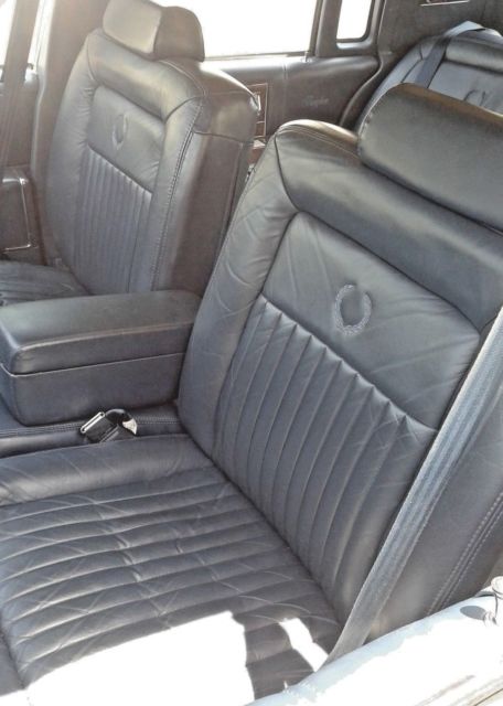 price reduced 1990 cadillac brougham 5.7l triple blue 49,000 mi. & all original!