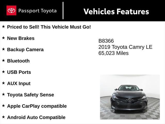 2019 toyota camry le