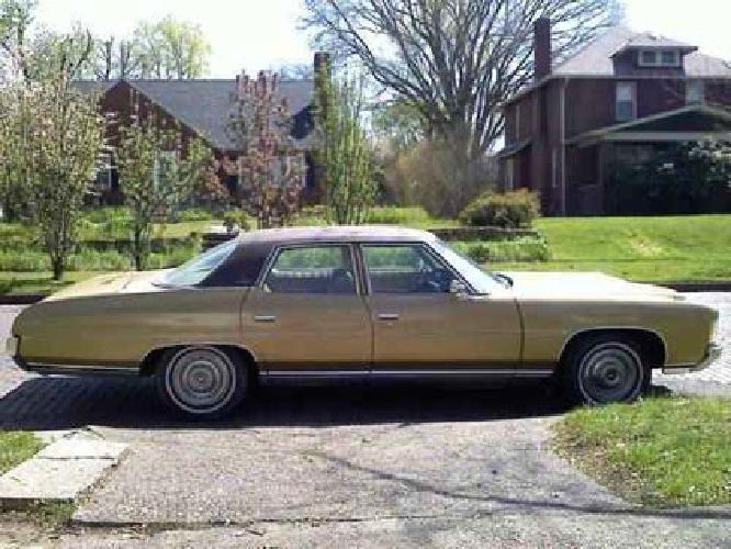 look!! all original.. 1971 chevy impala! in coshocton, oh