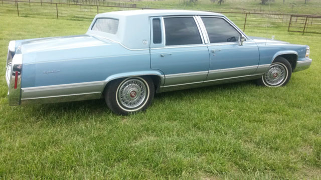 1990 cadillac fleetwood brougham deelegance