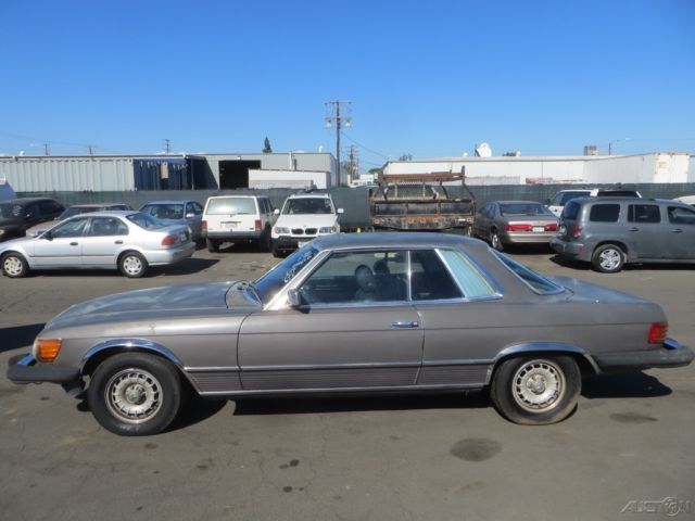 c 1981 mercedes-benz 380 2 dr used 3.8l v8 16v automatic no reserve