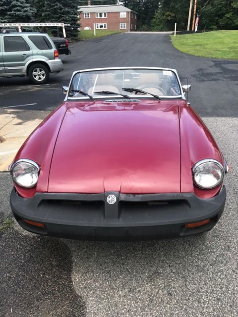 1980 mg convertible in exc condition