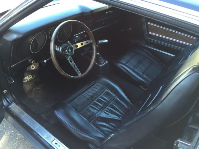 1972 ford mustang mach 1 fastback 63r code