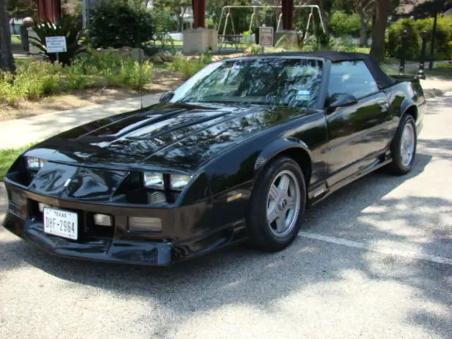 rare 1991 chevy camaro z28 convertible