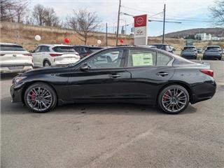 2024 Infiniti Q50 red sport 400