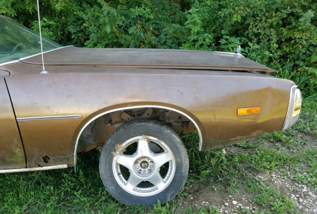1974 dodge charger se.brougham 318 ratrod project barn find muscle car