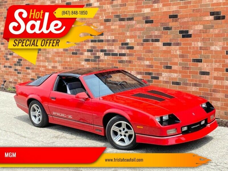1989 chevrolet camaro iroc z 2dr hatchback