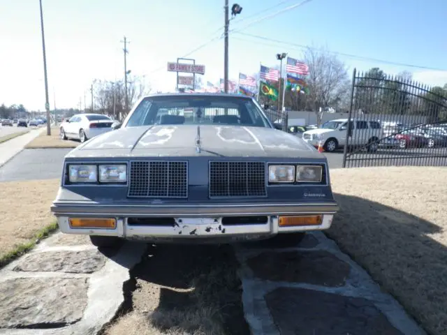 1985 oldsmobile cutlass 442, t-top, automatic, runs good, floor shift, nice car