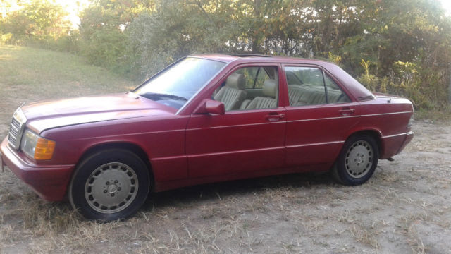 1993 mercedes-benz 190e...needs work, but only 80k miles--no reserve