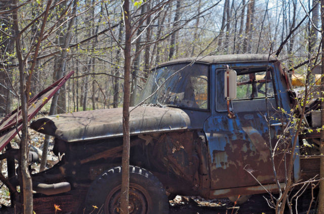 1963 international havestor pickup with stake rack frame and plow frame