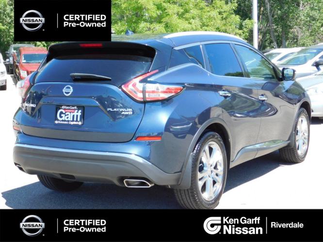 certified 2015 nissan murano platinum ogden, ut 84405 for sale in ogden, utah