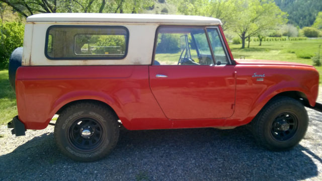1965 scout, 800, original parts, 23931 miles, barn find! partially restored