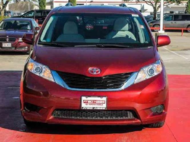 2012 toyota sienna v6 le one owner warranty in spring, tx