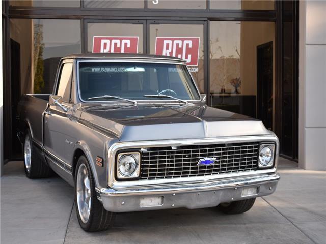 1972 chevrolet c10 4,579 miles gray automatic