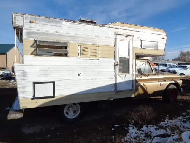 1966 chevrolet , factory camper , open road