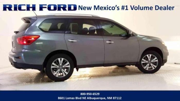 2017 nissan pathfinder sv 4x4 sv 4dr suv for sale in albuquerque, new mexico