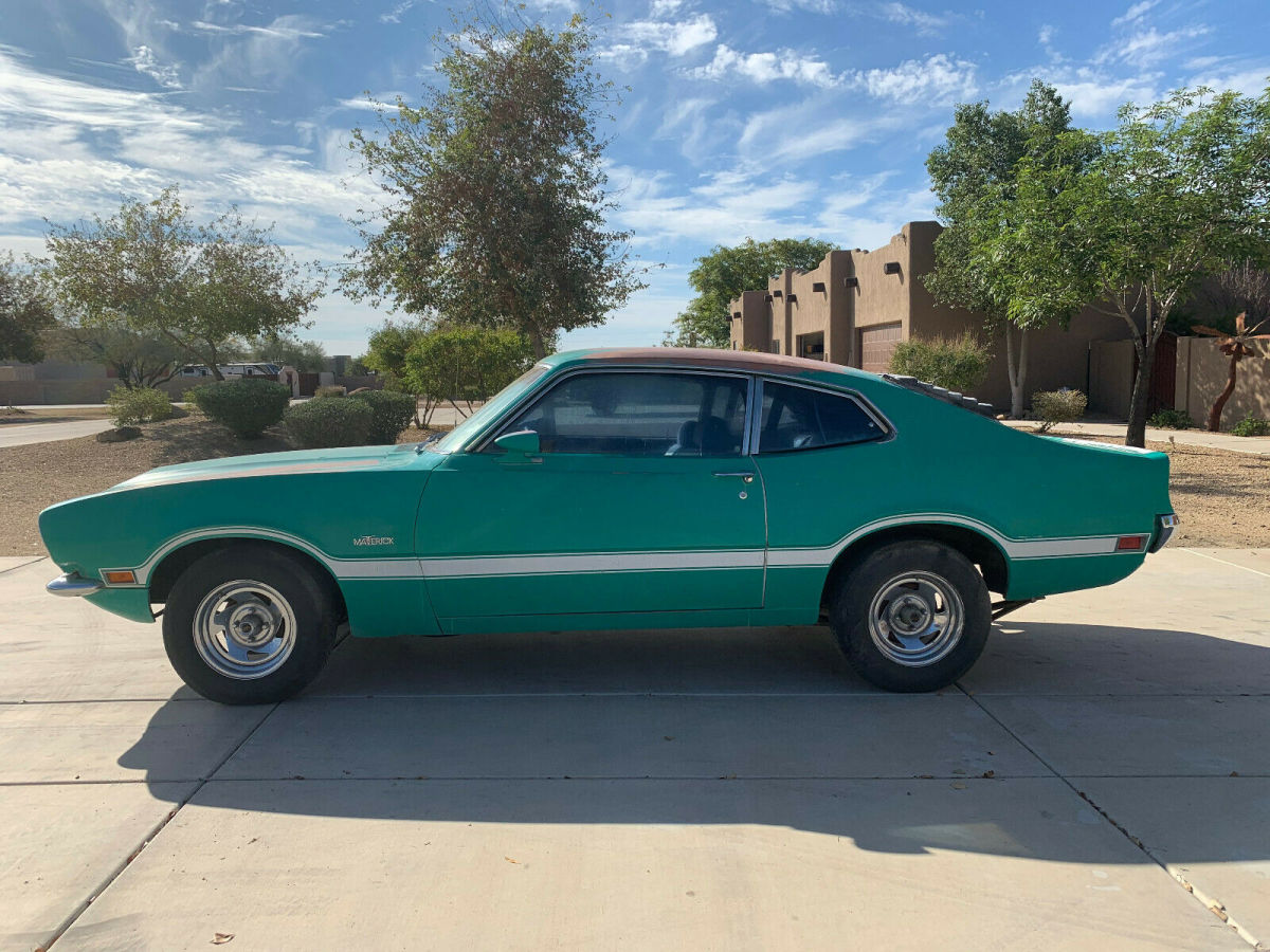 1970 ford maverick grabber 250 6cyl original az car 140k ac