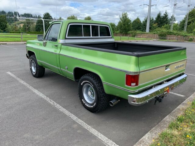 1976 chevy 1500 silverado short box 4x4 anniversary model very rare!! 400 bb