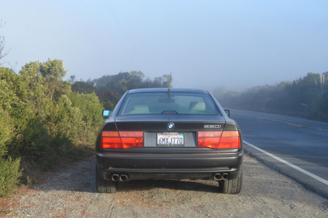 1991 bmw 850i california car diamond schwarz metallic