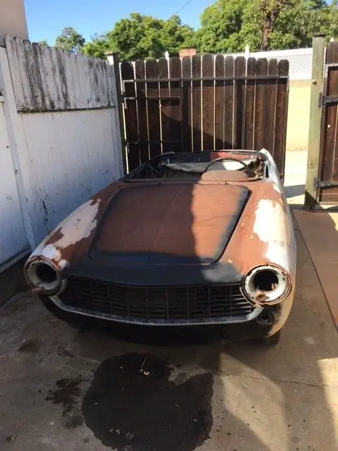 1964 fiat 1500 pinnifarina cabriolet, parts car