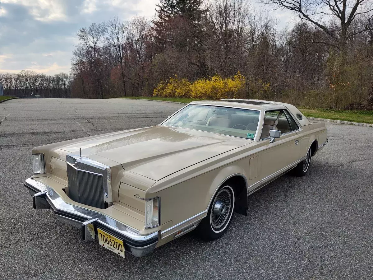 1978 lincoln mark v coupe brown cartier no reserve!!!