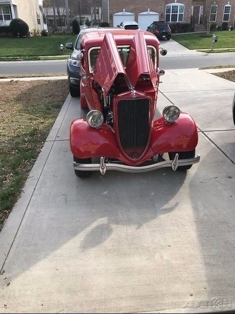1936 ford coupe street rod automatic coupe, new engine, chrome hildebrand wheels
