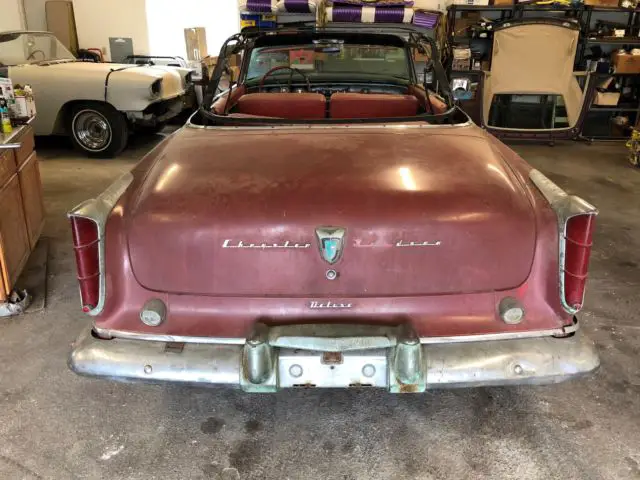 1955 chrysler windsor convertible & 1956 chrysler new yorker sedan