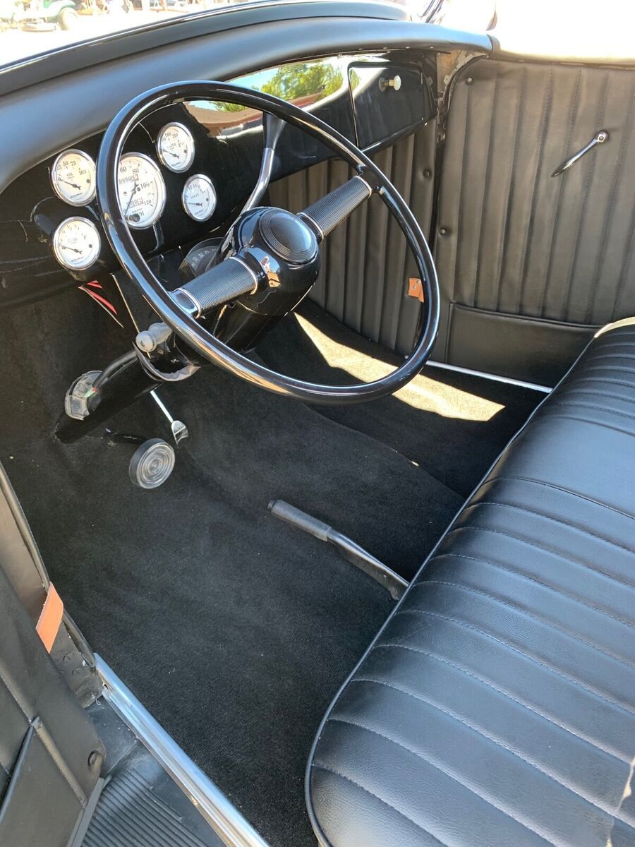1936 ford roadster convertible black rwd automatic