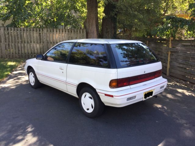 1991 plymouth colt 3-door hatchback, 124.3k miles