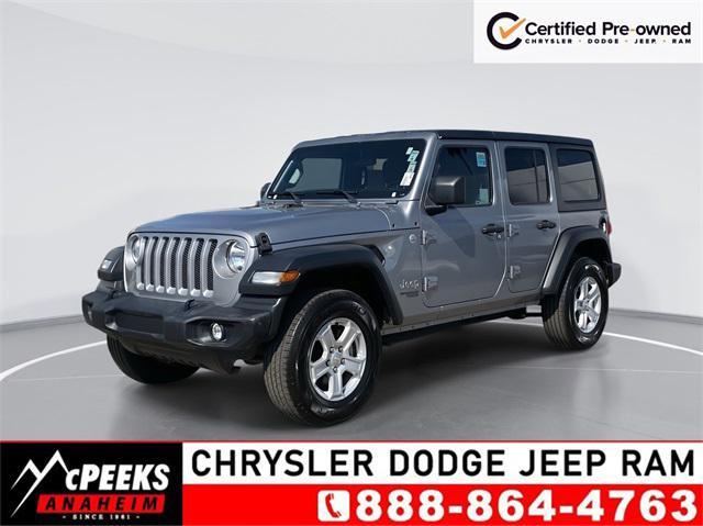 2020 jeep wrangler unlimited sport