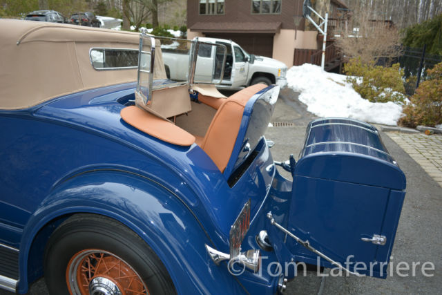 1933 packard eight 1001 coupe roadster
