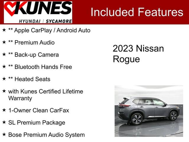 2023 nissan rogue sl