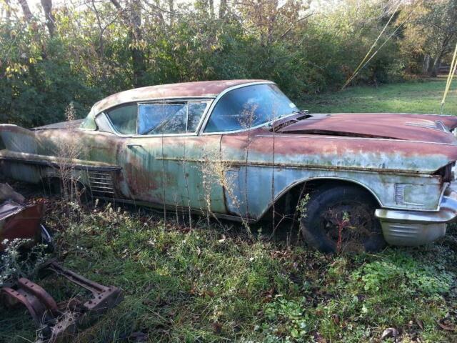 cadillac coupe deville 1958 complete car body/frame/motor classic/collector